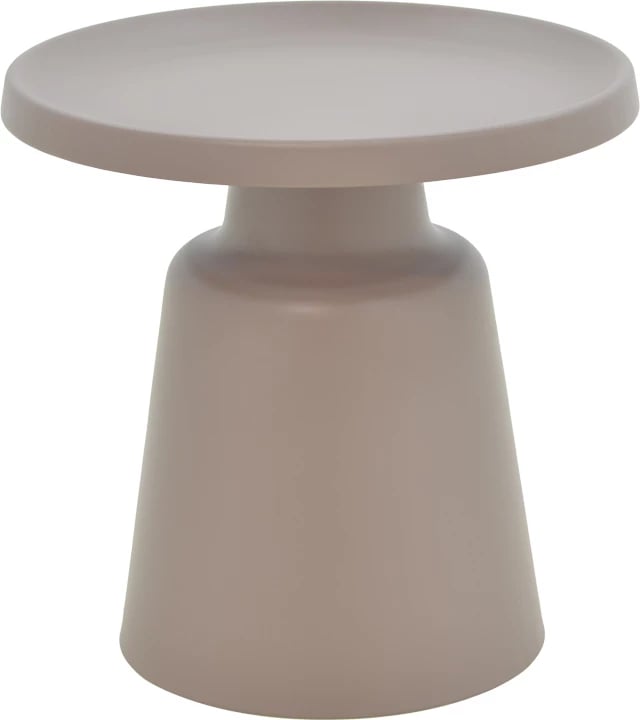 Set tavolina kafeje Ginoze, metal, ngjyrë kapuçino, 2 copë