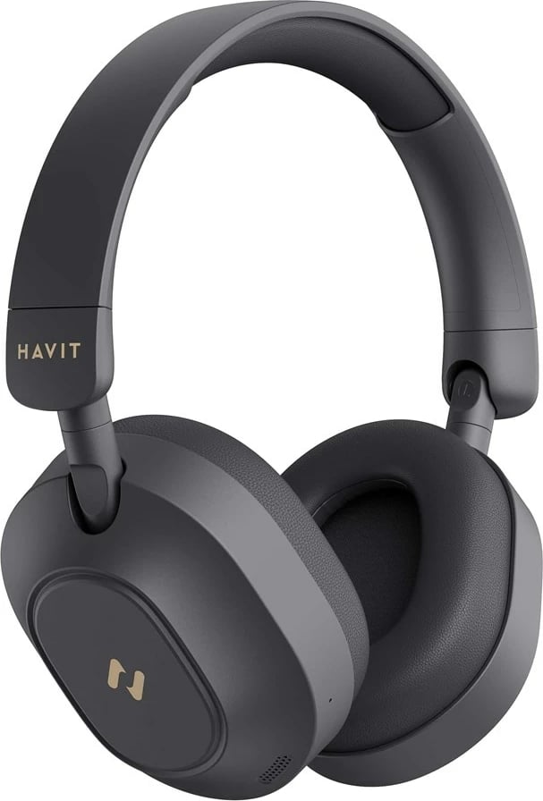 Kufje wireless HAVIT H668BT, me anulim zhurme, të zeza