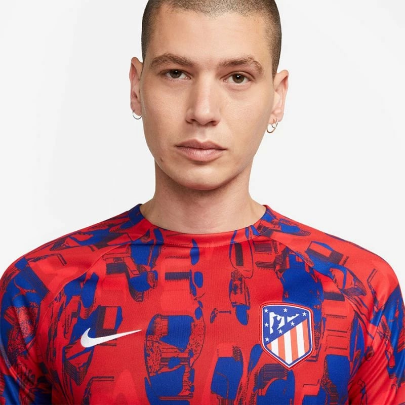 Maicë Nike për meshkuj, Atletico Madrid, e kuqe dhe blu