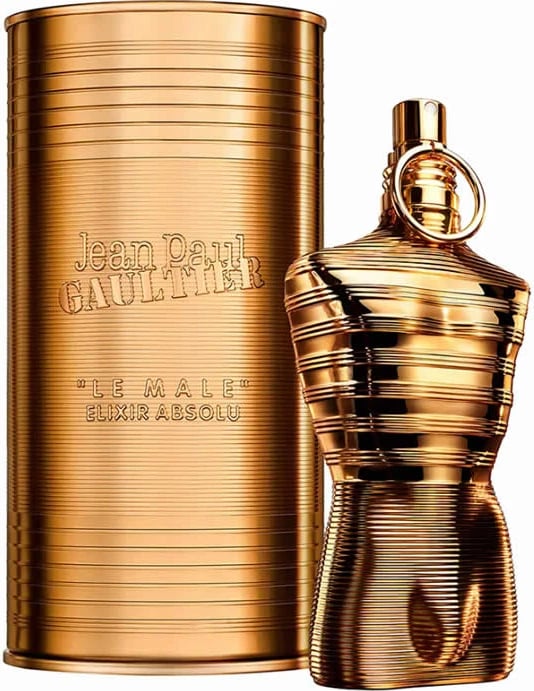 Parfum për meshkuj Jean Paul Gaultier Le Male Elixir Absolu, 125ml, ari