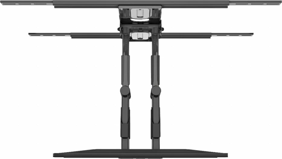 Mbajtëse muri TV, ART, AR-99, 40-75", VESA maks 600x400, rrotullim 160°, distancë 52-380 mm, 45 kg, e zezë