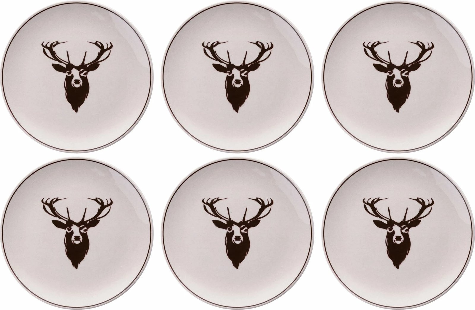 Set pjatash shërbimi (6 copë), Hermia Concept, Ylbser1