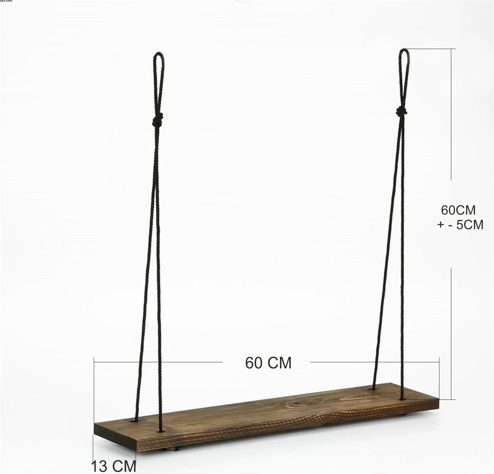 Raft muri Hanah Home, ngjyrë arre, Aa046