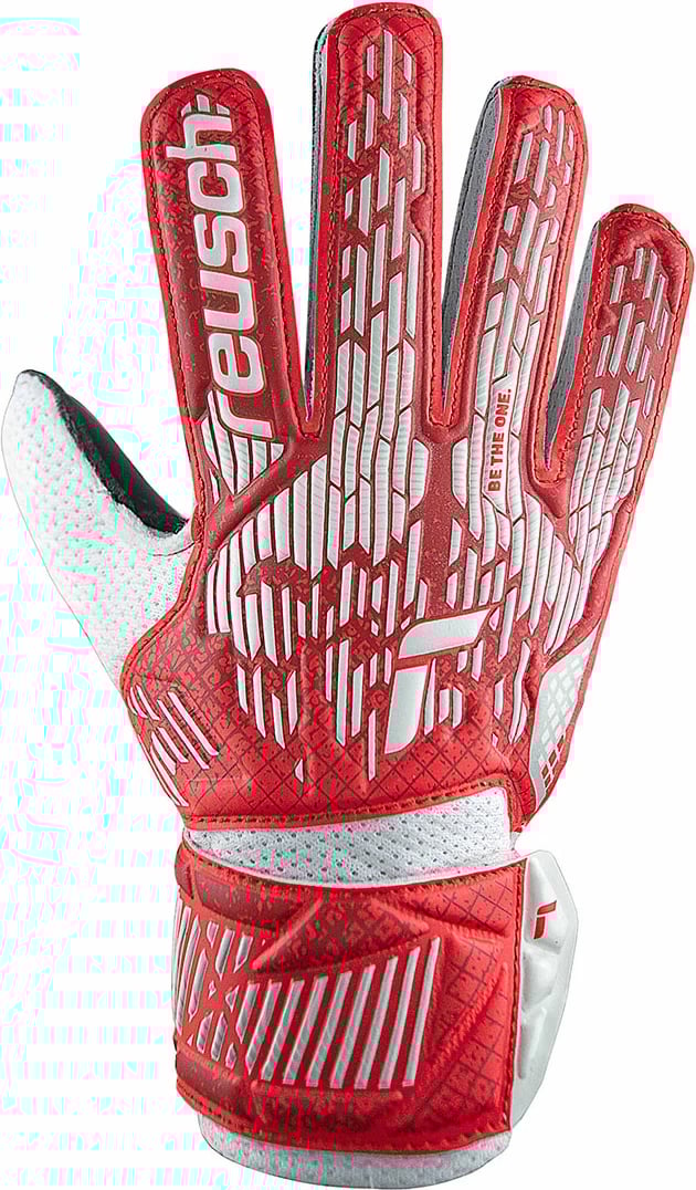 Doreza portieri për fëmijë Reusch, të kuqe