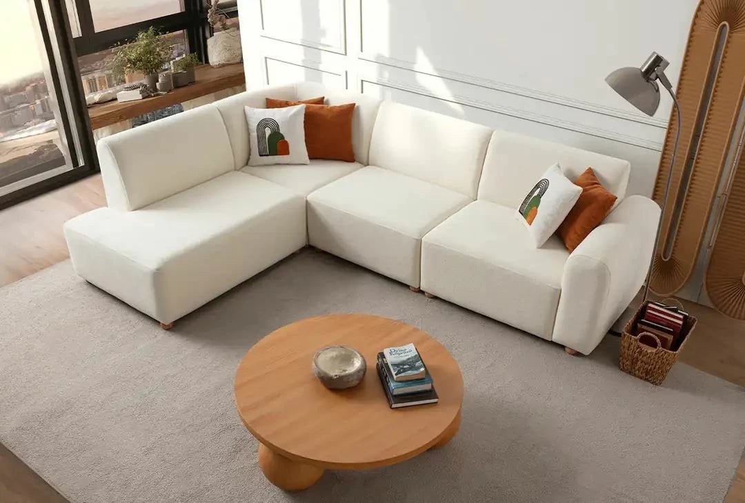 Këndare S-Loft, e bardhë, Atelier del Sofa