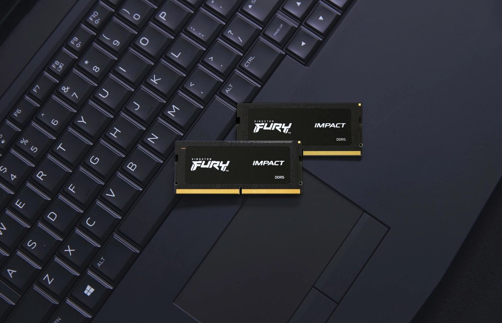 RAM Memorje Kingston FURY Impact 32GB DDR5 6000MT/s SODIMM Kit 2x, e zezë RAM Memorje Kingston FURY Impact 32GB DDR5 6000MT/s SODIMM Kit 2x, e zezë