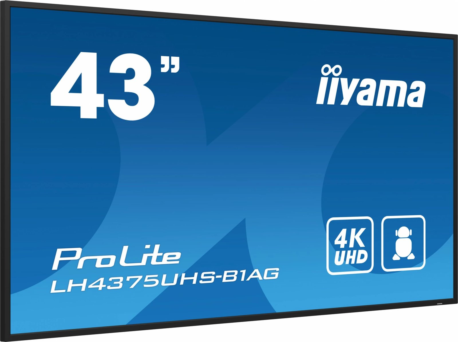 Ekran dixhital iiyama ProLite, 43", LCD, 4K UHD, Wi-Fi