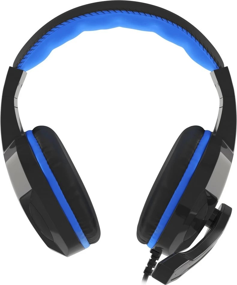 Kufje gaming Genesis Argon 100 me mikrofon, Stereo 2.0, 3.5mm, Zi-Kaltër