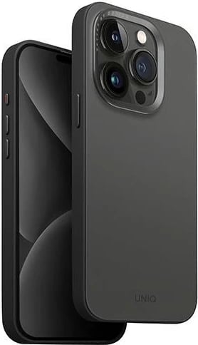 Mbështjellës UNIQ Lyden DS për iPhone 15 Pro Max 6.7", MagClick, gri-e zezë