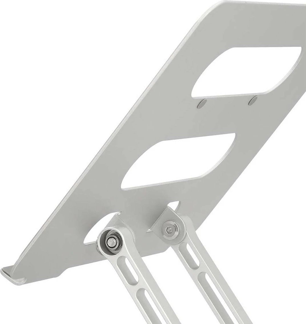 Qëndrim notebook Nedis, 17 inç, palueshëm, rrotullim 360°, argjendtë