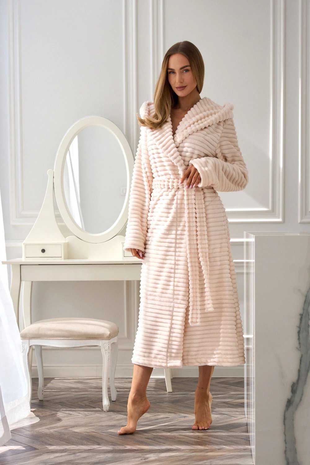 Mantel banjoje L&L collection 218043 femra, portokalli