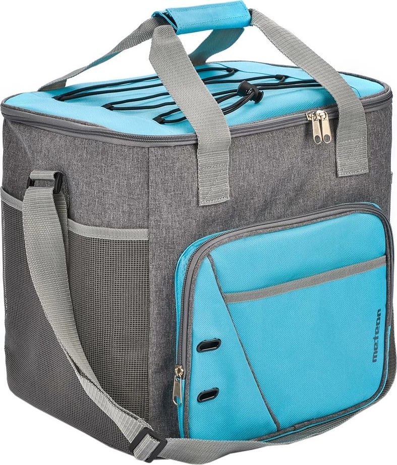 Çantë termike Meteor unisex, blu-gri
