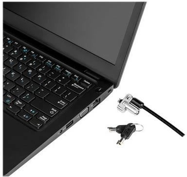 Kabllo sigurie Kensington K64440WW me çelës, për Dell, 1.8m, e zezë Kabllo sigurie Kensington K64440WW me çelës, për Dell, 1.8m, e zezë