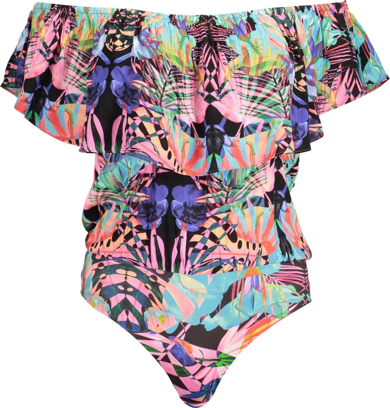 Body për femra DESIGUAL, e zezë