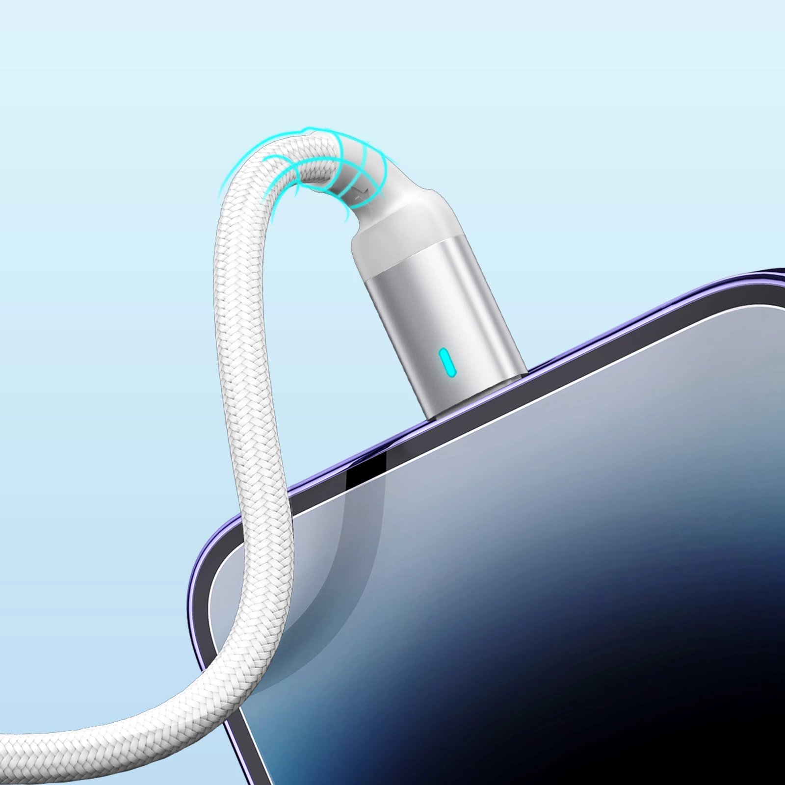 Kabllo Joyroom Extraordinary Series A10, USB-C në Lightning, 2m, 20W, e bardhë