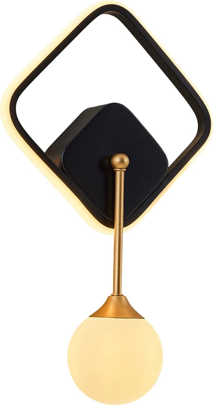 Llambë muri Opviq, L1143, e zezë