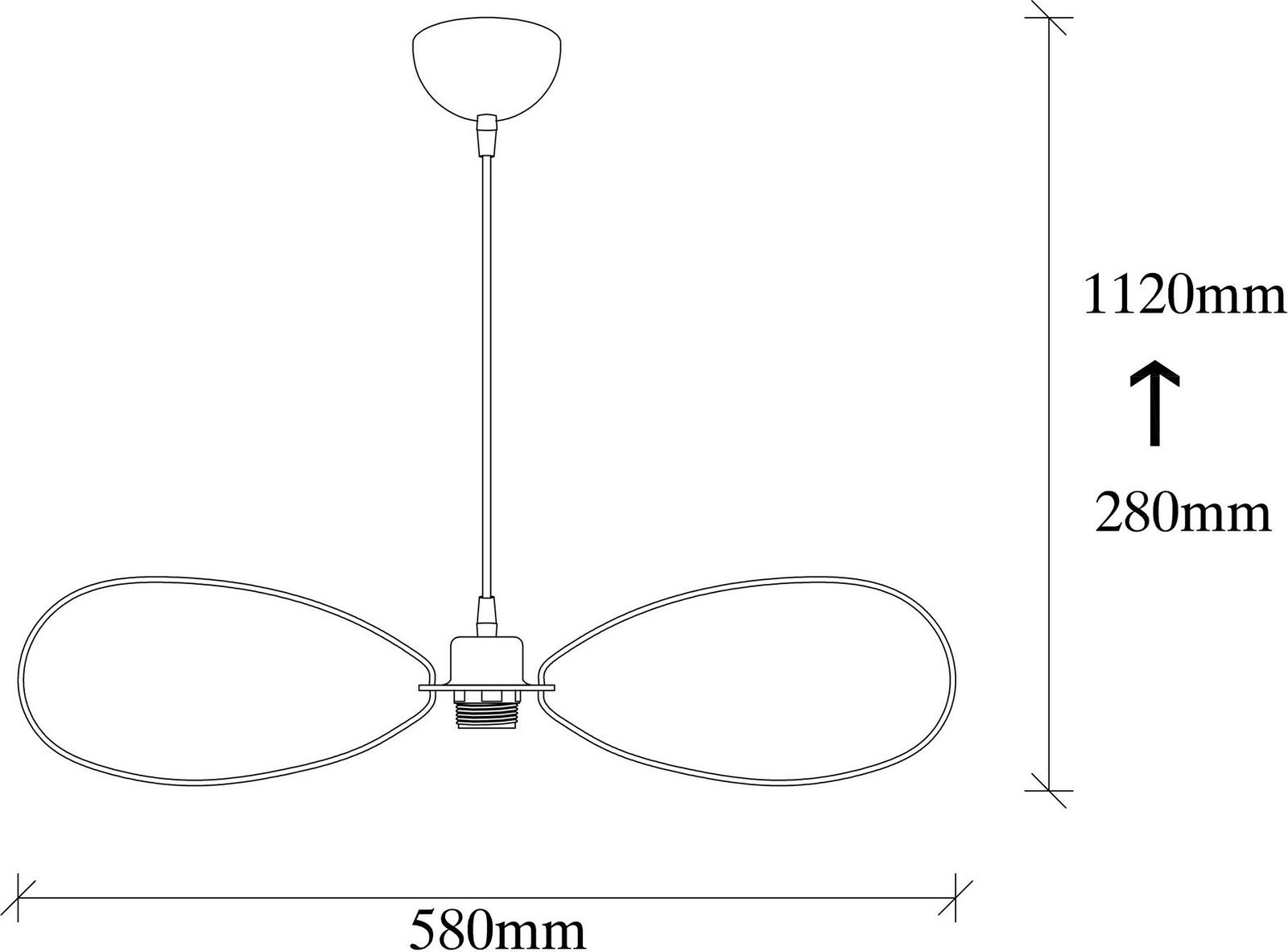 Llambë tavani industriale, ngjyrë e zezë, Opviq Hemdem 707-S Llambë tavani industriale, ngjyrë e zezë, Opviq Hemdem 707-S