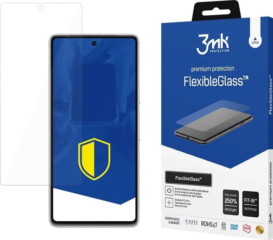 Xham mbrojtës 3MK FlexibleGlass për Google Pixel 7A 5G, transparent