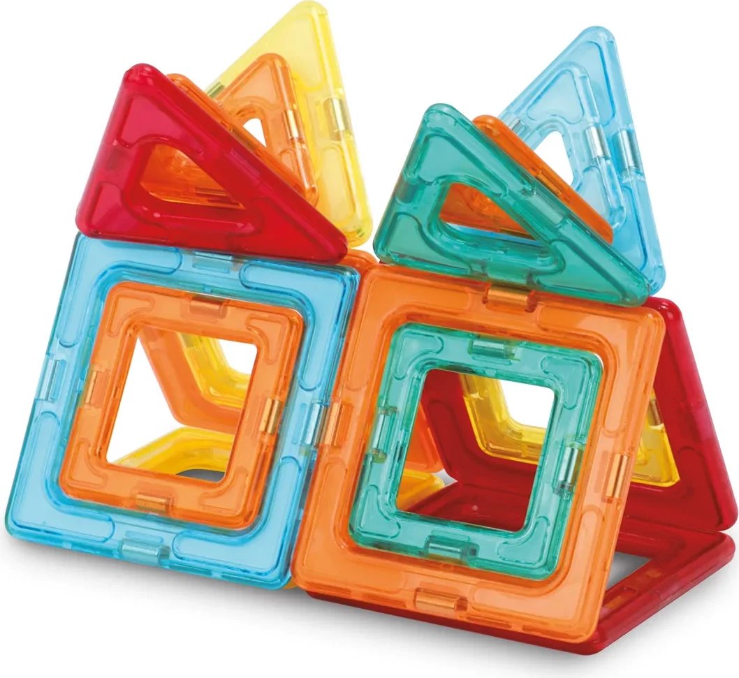 Set lodër për fëmijë Magnimake Bright Starter, 18 pjesë  