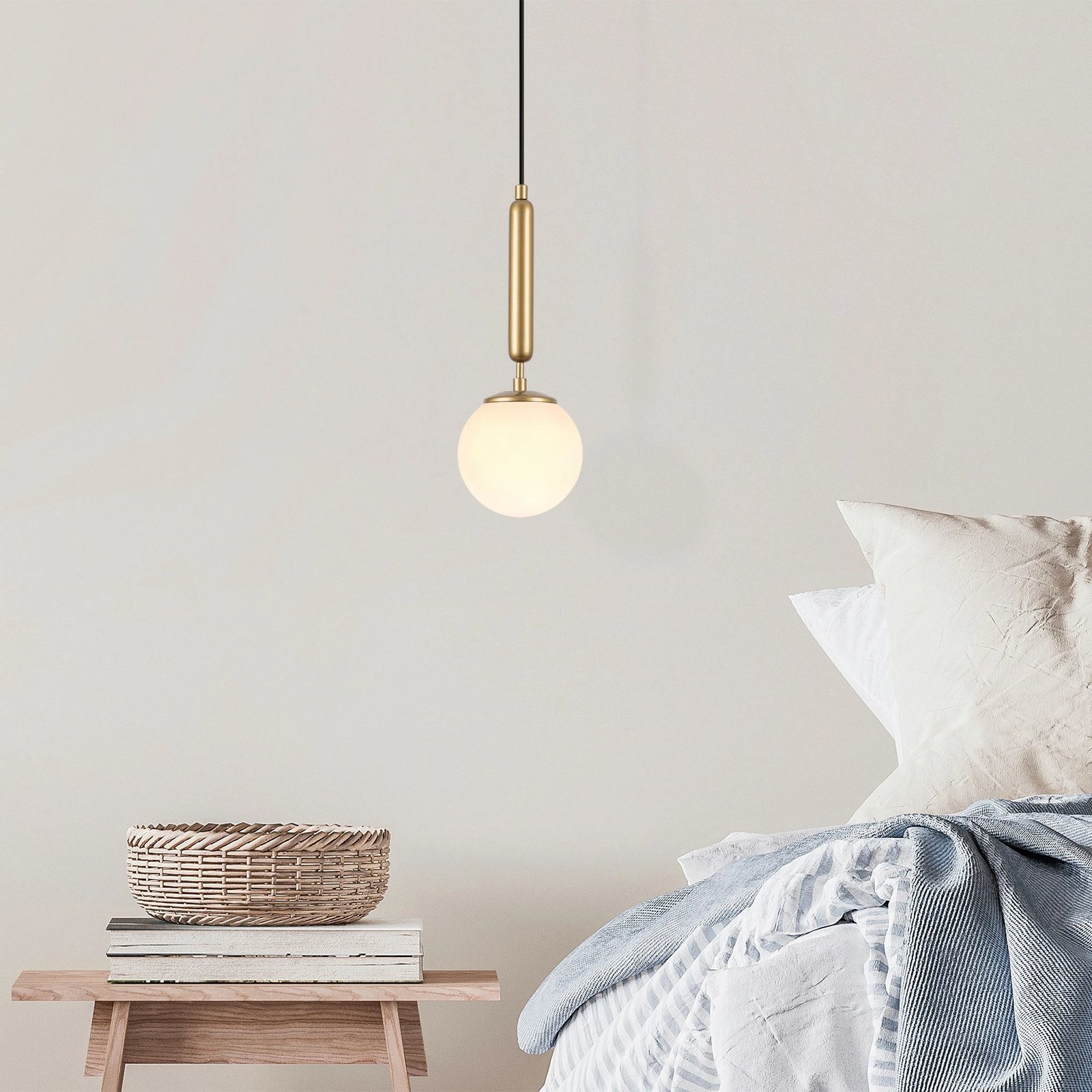 Llambë tavani Opviq, ngjyrë ari, King - 11452