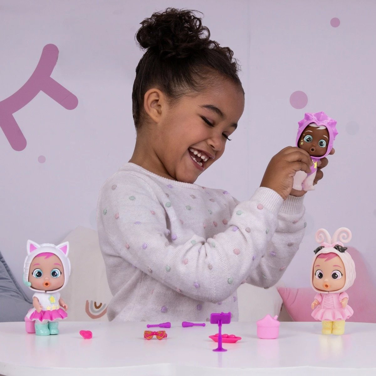 Kukull Cry Babies Magic Tears Di Stars Talent Daisy, Tm Toys, IMC916128, plastikë, për vajza