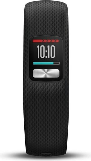 Smartwatch Garmin vívofit 4, rrip i zi, S/M, 365 ditë bateri, waterproof