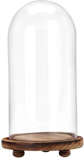 Zile qelqi me bazë druri NEXT H28cm Ø15cm