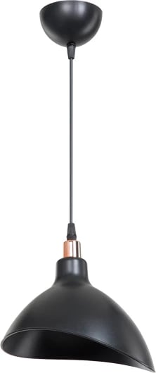 Llambë tavani Oufoa pp, ngjyrë e zezë, D22x22cm