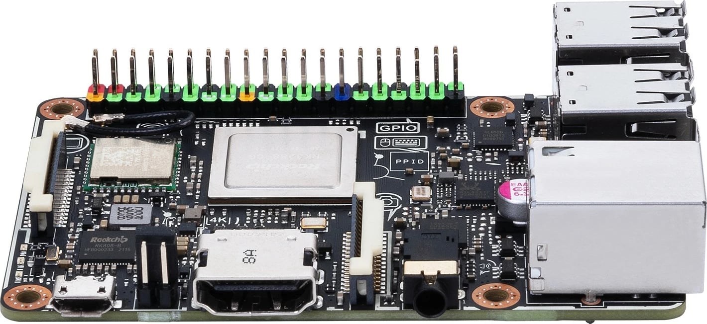 Pllakë amë ASUS Tinker Board S R2.0, 2GB RAM, 16GB eMMC, Wi-Fi, Bluetooth, e zezë