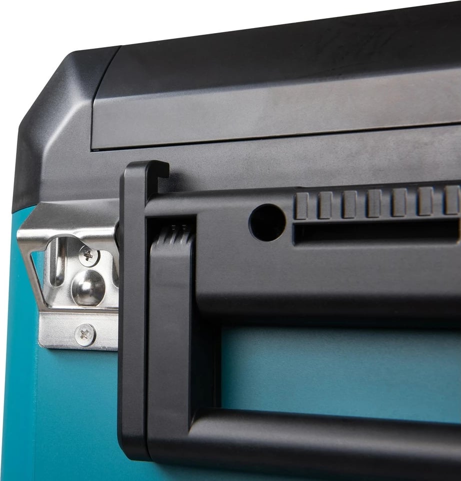 Kuti termike Makita CW004GZ 40V, portative, LED display, me rrota, zi/kaltër