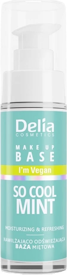 Make Up Base për femra Delia So Cool Mint, 30ml