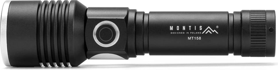 Elektrik dore Montis MT158, LED, 1200 mAh, Alumini, i zi