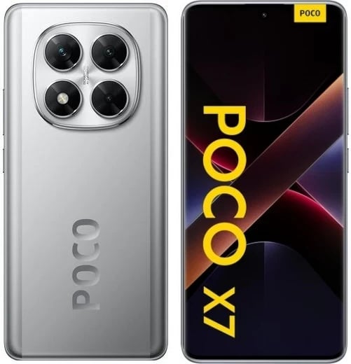 Celular Xiaomi POCO X7, 6.67", 12/512 GB, 5G, Argjendtë