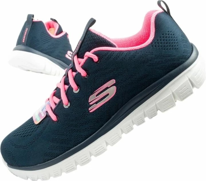 Atlete për femra Skechers, navy blue
