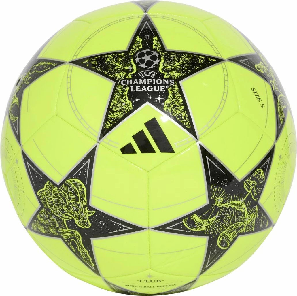 Top futbolli adidas, verdhë e zi