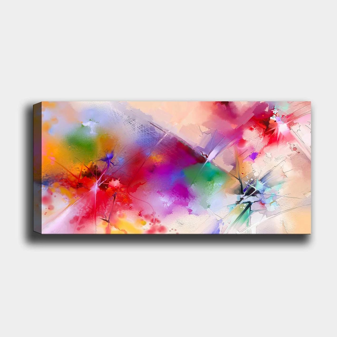 Pikturë dekorative në kanavacë, shumëngjyrëshe, YTY709131520, 50x120cm