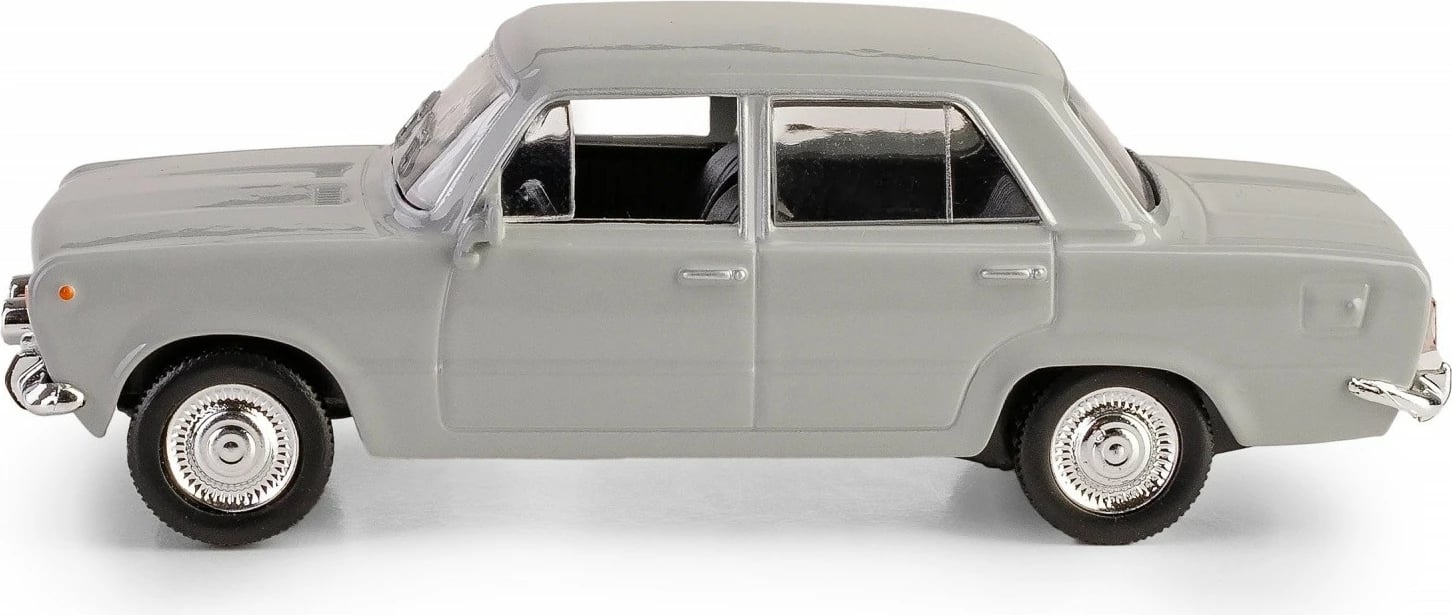Makine lodër Daffi Fiat 125p K-587, metal/plastik, 1:43, Gri