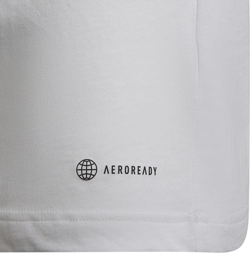 Maicë për fëmijë adidas, e bardhë