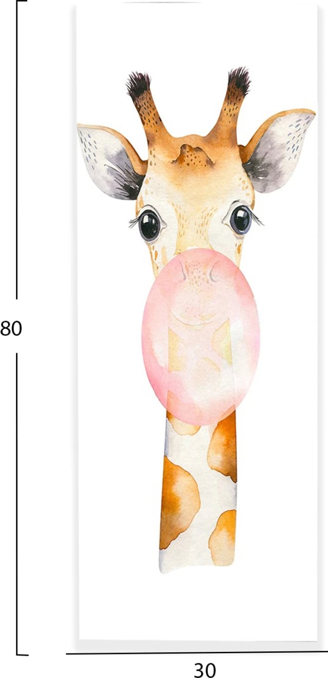 Pikturë muri GOBI, kanavacë e printuar, 30x4x80cm