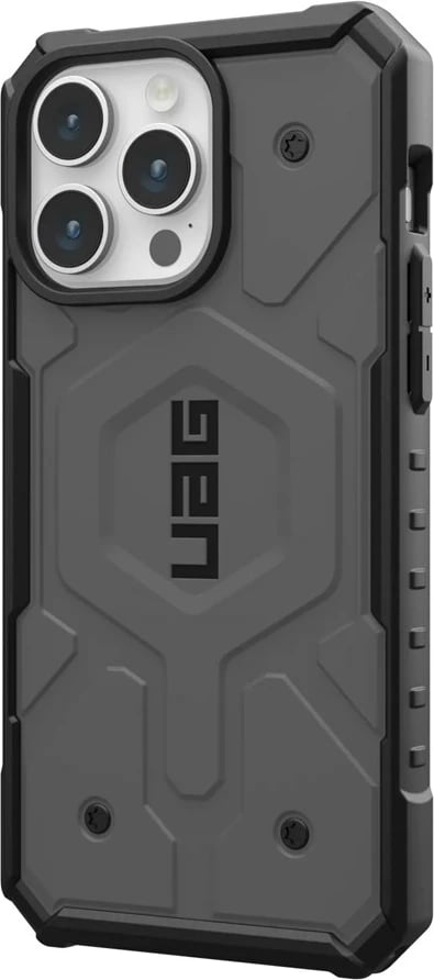 Mbështjellës Urban Armor Gear 114301113333 për celular, për Apple, 17 cm (6.7"), Argjendtë