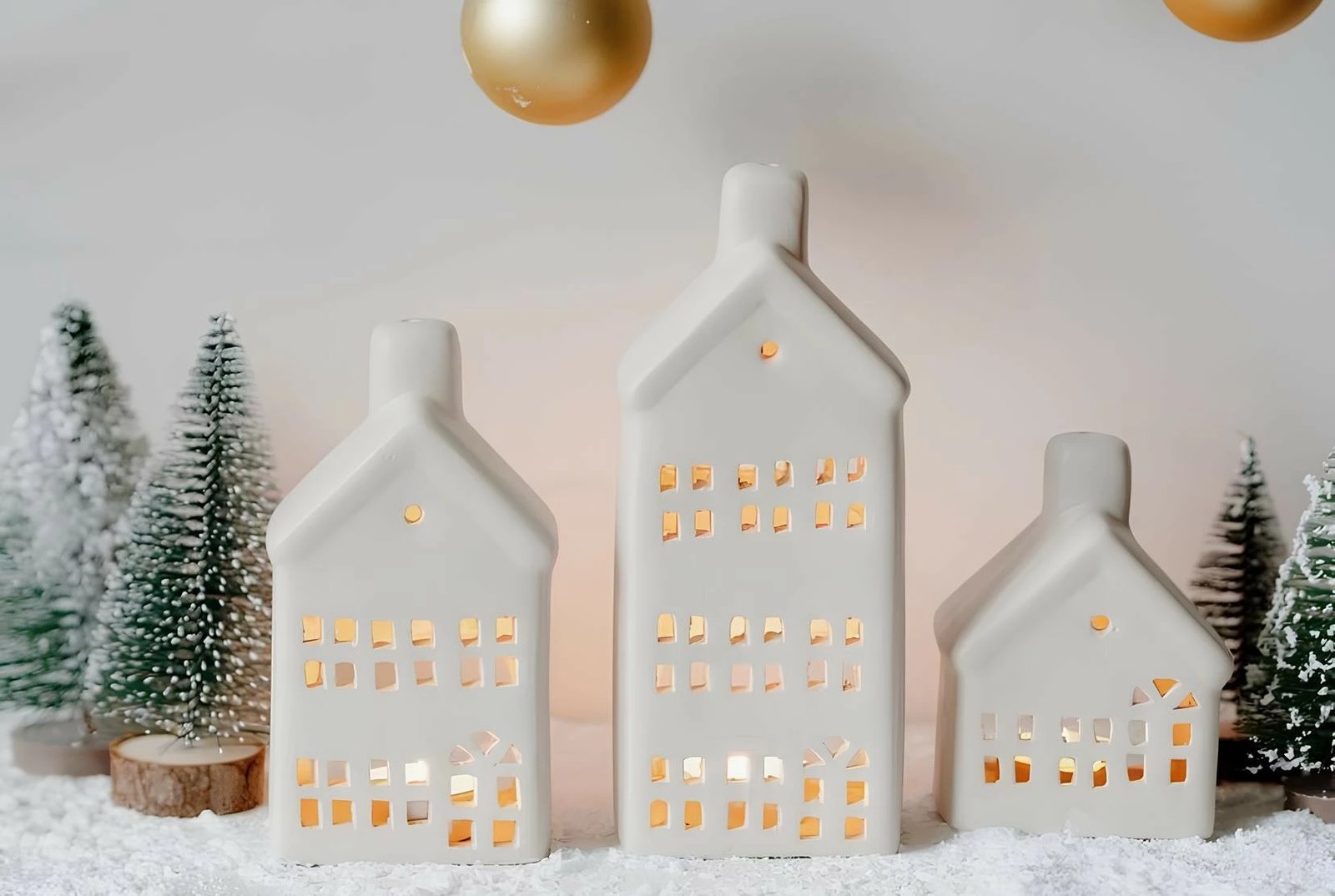 Set dekorativ prej 3 pjesësh, Evila Originals, CY0681, ngjyrë e bardhë Set dekorativ prej 3 pjesësh, Evila Originals, CY0681, ngjyrë e bardhë