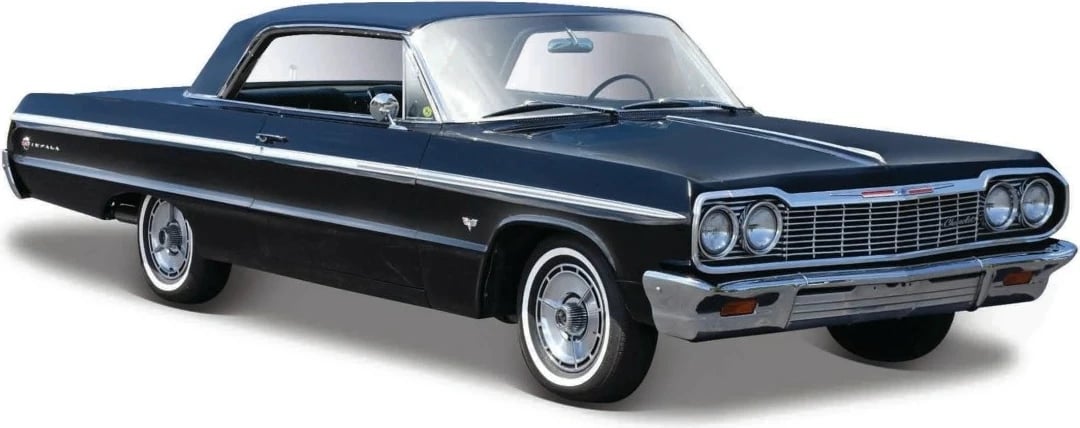 Model veture Maisto Chevrolet Impala 1964, 1:24, Blu