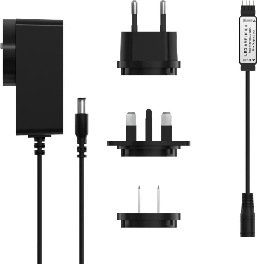 Shirit LED inteligjent Sonoff L2-5M, 5m, RGB, Wi-Fi, me telekomandë, i papërshkueshëm nga uji, set Shirit LED inteligjent Sonoff L2-5M, 5m, RGB, Wi-Fi, me telekomandë, i papërshkueshëm nga uji, set