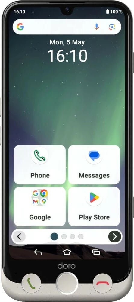 Celular Doro Aurora A30, stacion karikimi wireless, grafit