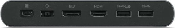 Stacion dokimi USB-C Lenovo 40B30090EU HDMI, DP, ngjyrë gri/zezë