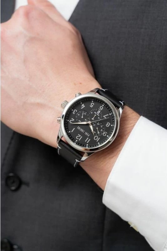 Orë dore për meshkuj Paul Lorens, e zezë