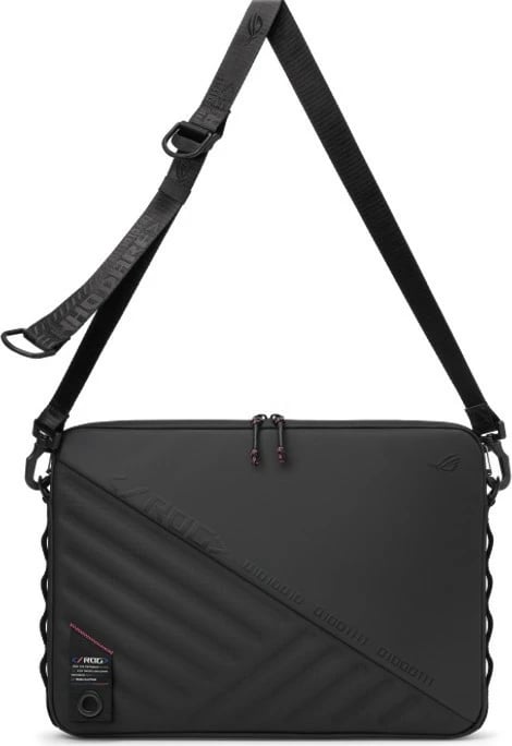 Çantë mbrojtëse laptop, Asus ROG Slash Sleeve 4.0 90XB09Z0-BSL000, 16 inç, me rrip shpatulle, e zezë