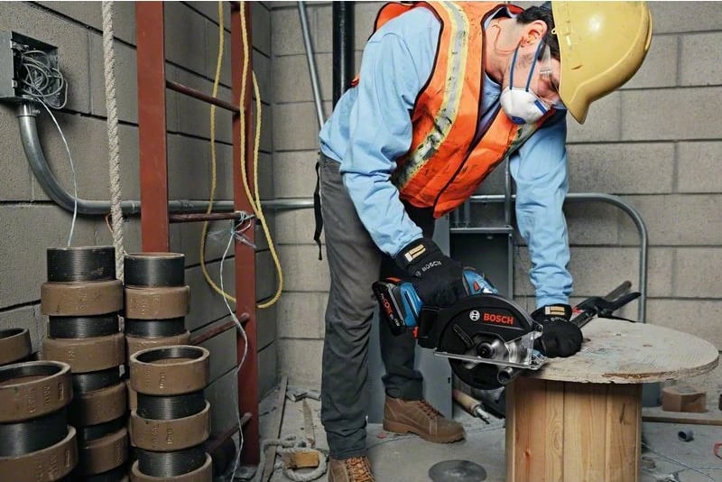 Sharrë rrethore metalike Bosch GKM 18V-50 Professional, 18V, pa kabllo