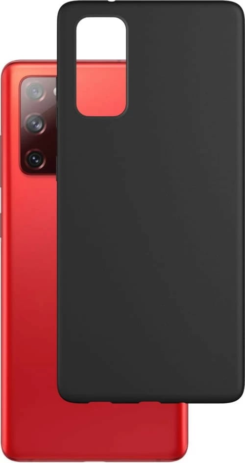 Mbështjellës 3MK Matt Case për Samsung Galaxy S20 FE 5G, TPU, i zi