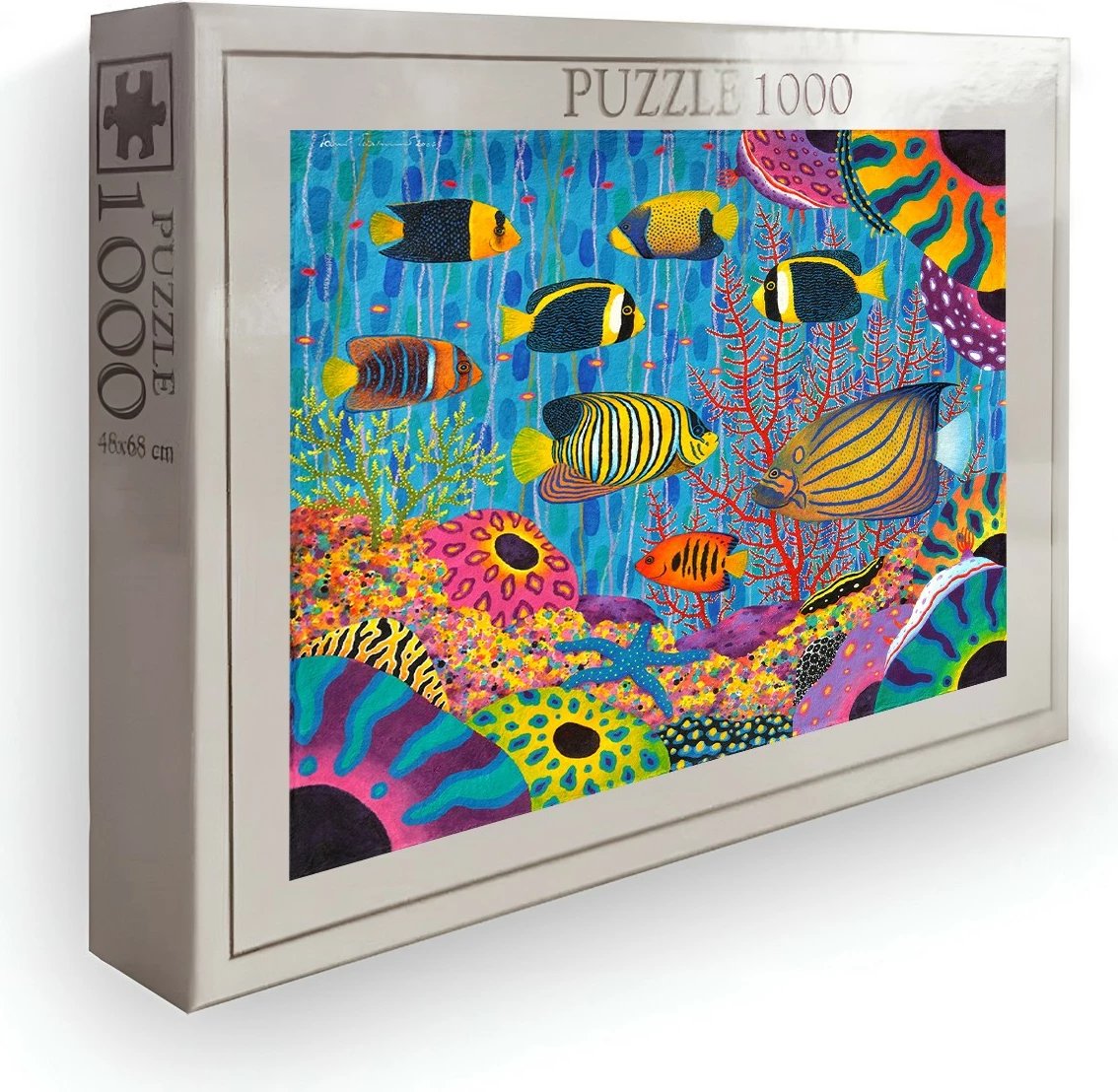 Puzzle 1000 copë, shumëngjyrësh, Evila Originals, PZL_0141_1000